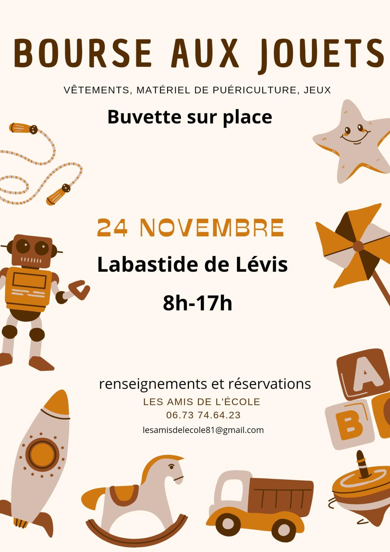 Bourse aux jouets